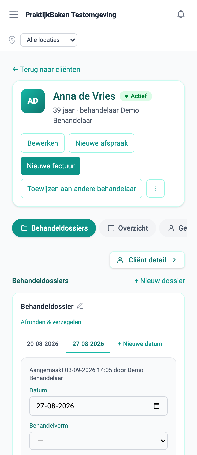 Cliëntdossier